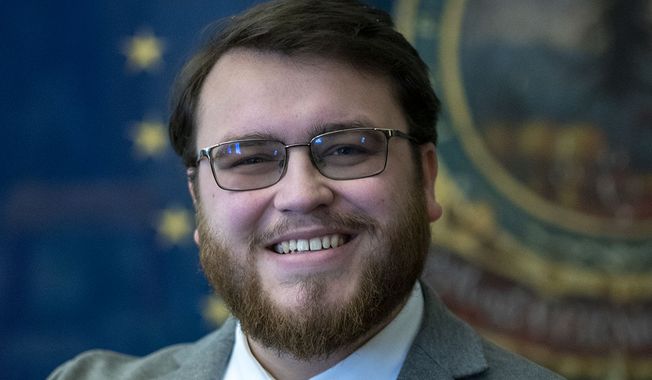 A Vermont state lawmaker has resigned over his participation in a Young Republican group Telegram chat littered with racist and antisemitic remarks. State Senator Samuel Douglass, 26, was among dozens of Young Republican Club members from across the country who were part of the private text chats. (Photo: Vermont General Assembly)