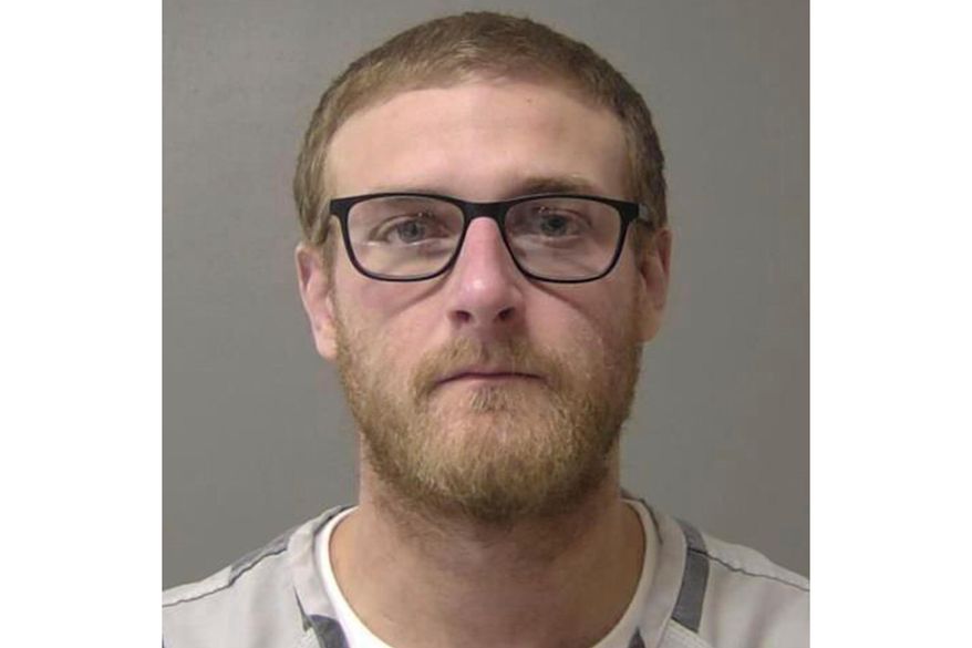 FILE - This January 2025 booking photo provided by the Macon County jail shows Sean Grayson, a former Sangamon County Sheriff's deputy who is charged with first-degree murder in the shooting death of Sonya Massey in Springfield, Ill. (Macon County Jail via AP,File)