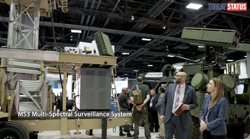National Security Editor Guy Taylor got an exclusive look at advanced radar capabilities that Leonardo DRS had on display at the 2025 Association of the United States Army (AUSA) conference in Washington.