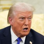 President Donald Trump meets with NATO Secretary General Mark Rutte in the Oval Office of the White House, Wednesday, Oct. 22, 2025, in Washington. (AP Photo/Alex Brandon)