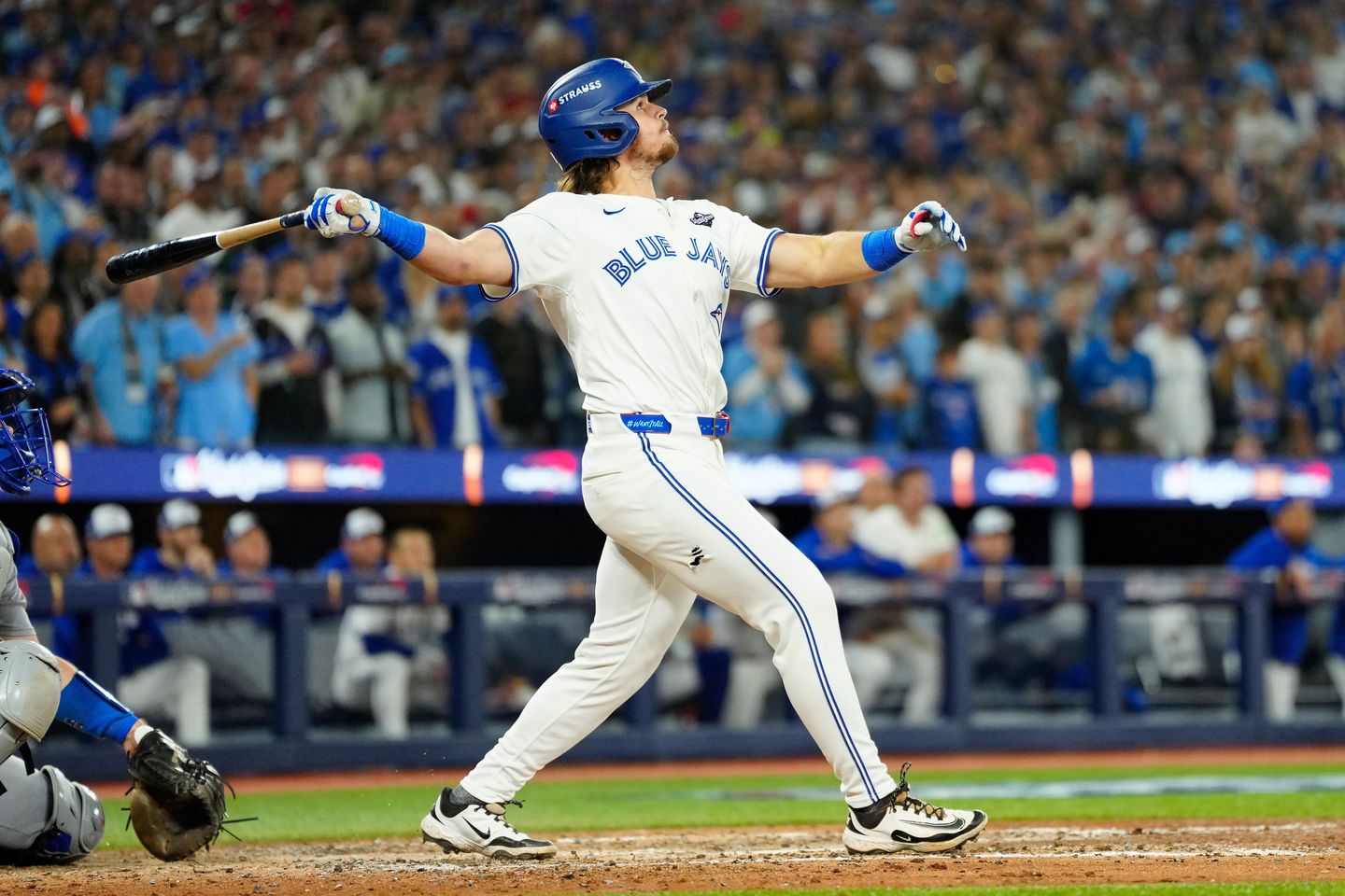 Barger, Varsho and Kirk lead homer barrage as Blue Jays rout Dodgers 11-4 in World Series opener Barger, Varsho and Kirk lead homer barrage as Blue Jays rout Dodgers 11-4 in World Series opener