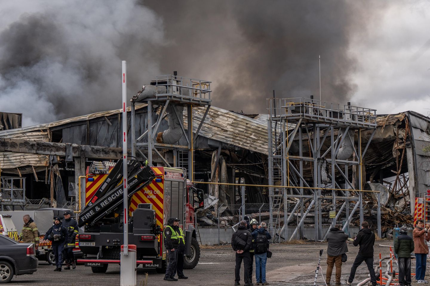 Russian missile and drone attacks kill 4 in Ukraine as Zelenskyy pleads for air defense