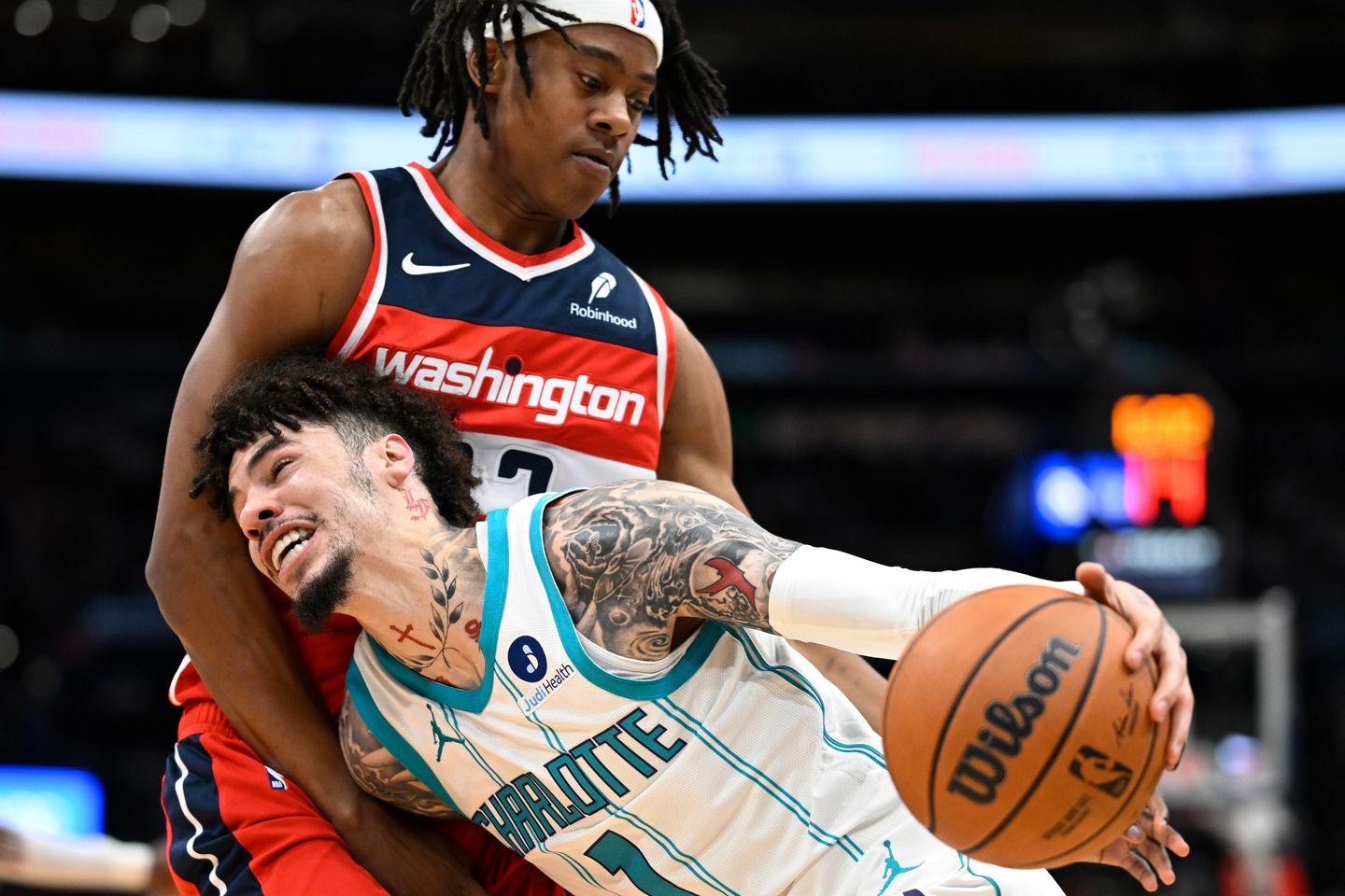 Ball records triple-double to help Hornets handle Wizards Ball records triple-double to help Hornets handle Wizards