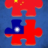 China and Taiwan reunification illustration by Linas Garsys / The Washington Times