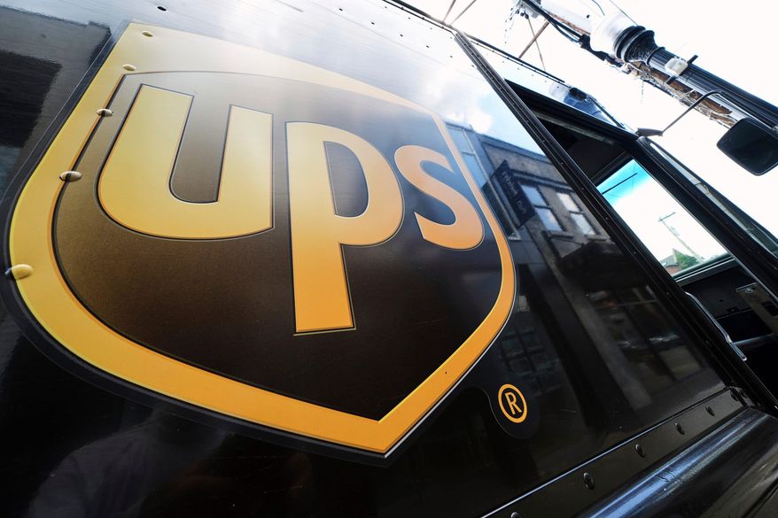 A United Parcel Service truck makes deliveries in Pittsburgh on June 25, 2025. (AP Photo/Gene J. Puskar, File)