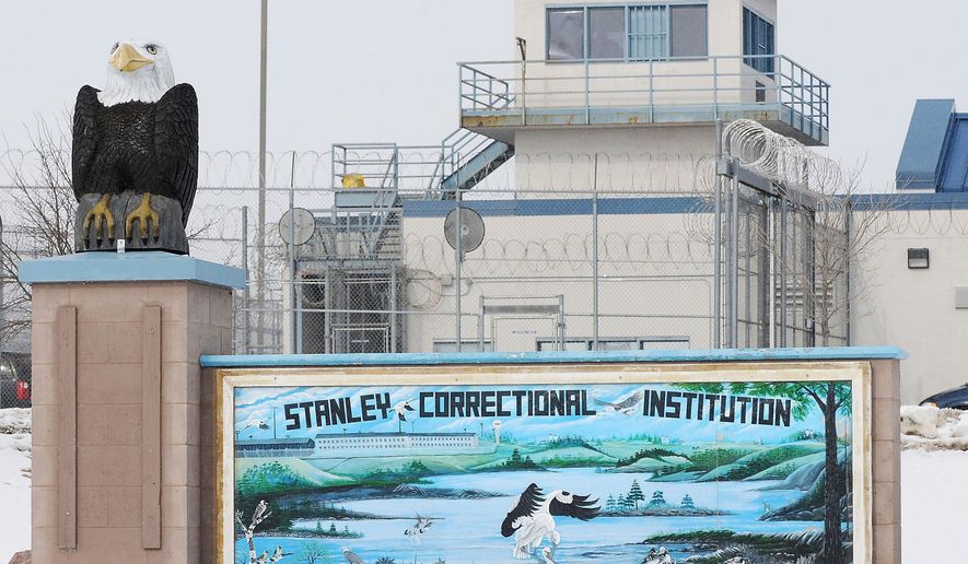 FILE - The Stanley Correctional Institution is seen, Feb. 23, 2010, in Stanley, Wis. (Dan Reiland//The Eau Claire Leader-Telegram via AP, file)