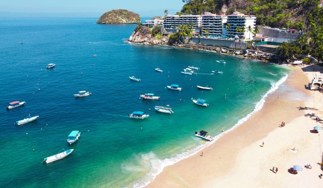 Aerial view of Mismaloya beach in Puerto Vallarta. File photo credit: yamyam30 via Shutterstock.