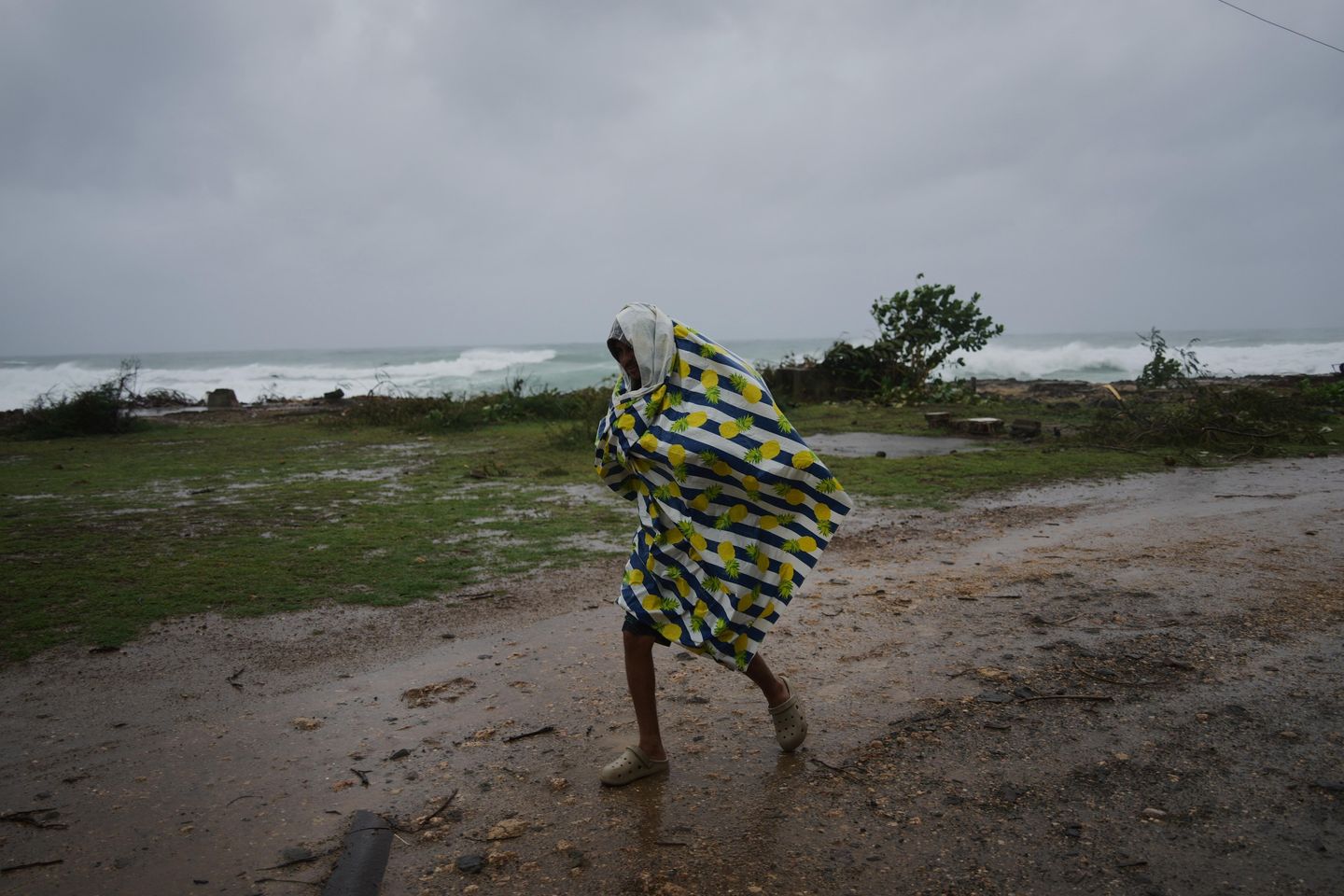 Hurricane Melissa makes landfall in eastern Cuba as a Category 3 storm