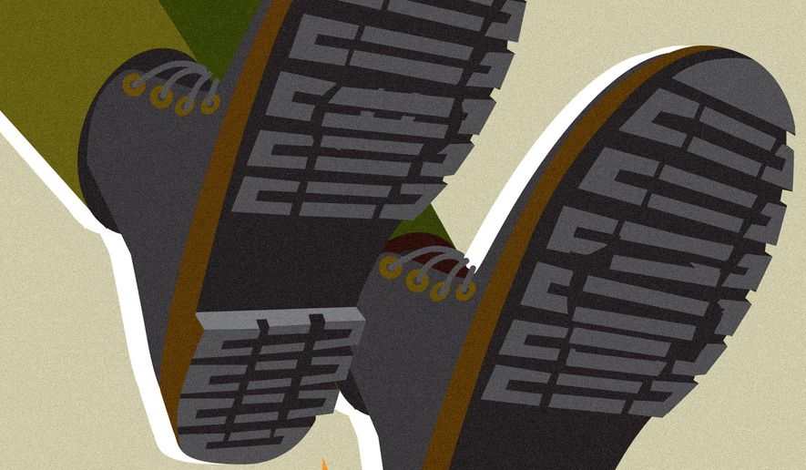 Democrat governors and mayors and the National Guard illustration by Linas Garsys / The Washington Times