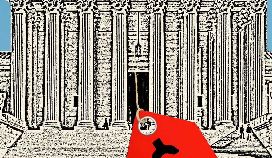 Can the president tax you? illustration by Linas Garsys/ The Washington Times