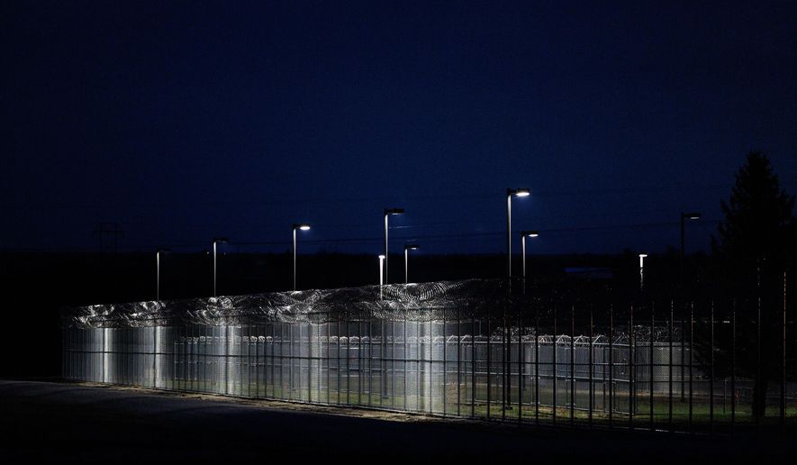 The Work Ethic Camp facility, the site of a proposed federal detention center, is seen on Oct. 24, 2025, in McCook, Neb. (Nikos Frazier /Omaha World-Herald via AP, File)