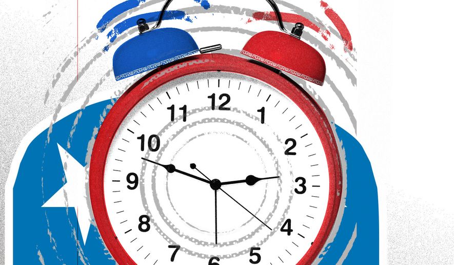 Elections wake-up call for Republicans (GOP) illustration by Linas Garsys / The Washington Times