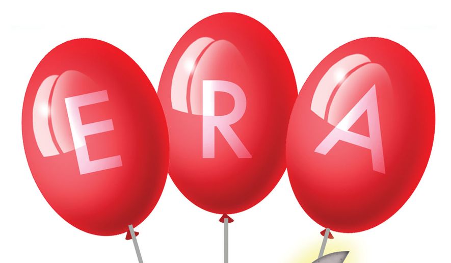 American workers and the Employee Rights Act illustration by Alexander Hunter/The Washington Times