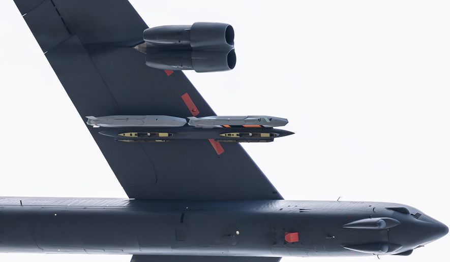 First unofficial image of the Air Force’s new stealth nuclear cruise missile. (Photo by Ryan Watamura)