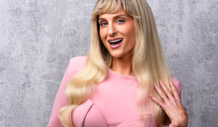Meghan Trainor poses for a portrait in Beverly Hills, Calif., on Monday, Nov. 10, 2025. (AP Photo/Chris Pizzello)