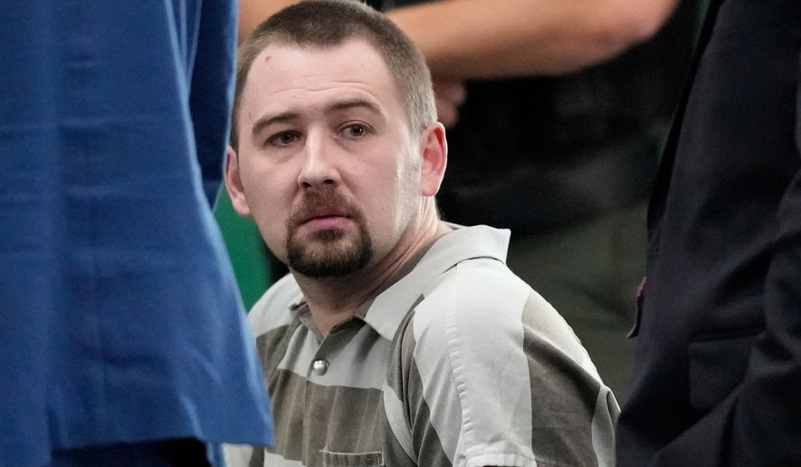 FILE - Defendant Austin Drummond, accused of quadruple murder, appears in court during a preliminary hearing Sept. 4, 2025, in Tiptonville, Tenn. (AP Photo/George Walker IV, Pool, File)