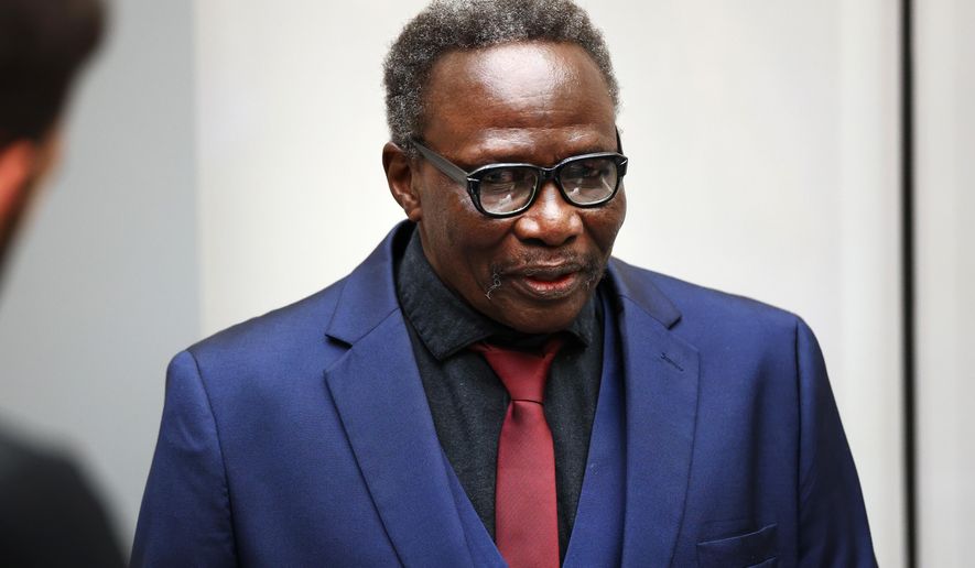 FILE - Ali Muhammad Ali Abd–Al-Rahman, also known as Ali Kushayb, attends a hearing at the International Criminal Court (ICC) in The Hague, Netherlands, Monday, Oct. 6, 2025. (Piroschka van de Wouw/Pool Photo via AP, File)