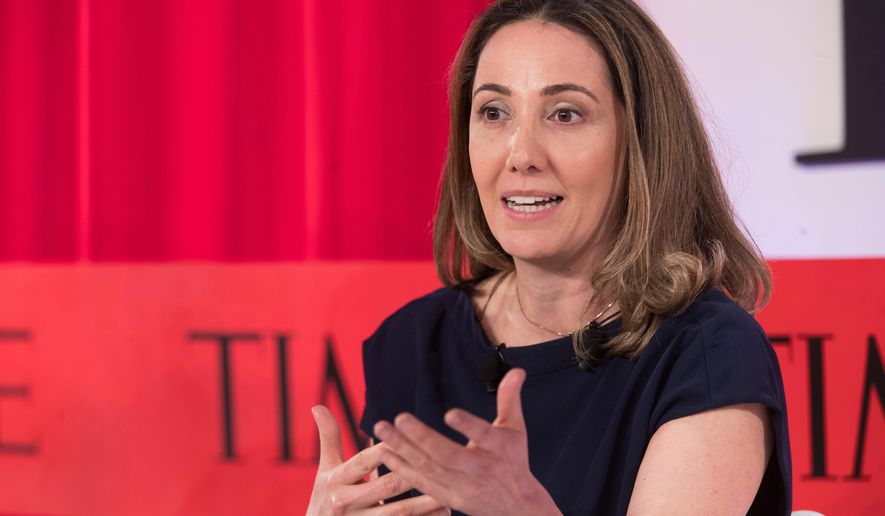 Dr. Pardis Sabeti Professor, Center for Systems Biology and Department of Organismic and Evolutionary Biology Harvard speaks during the during the TIME 100 Summit, April 23, 2019, in New York. (AP Photo/Mary Altaffer, file)