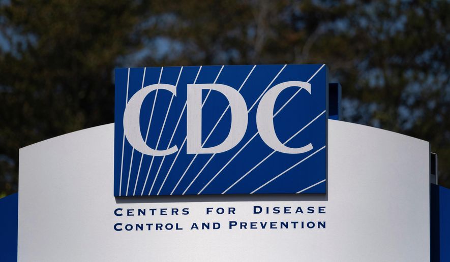 This April 1, 2025, photo shows the Centers for Disease Control and Prevention building in Atlanta. (AP Photo/Ben Gray, File)