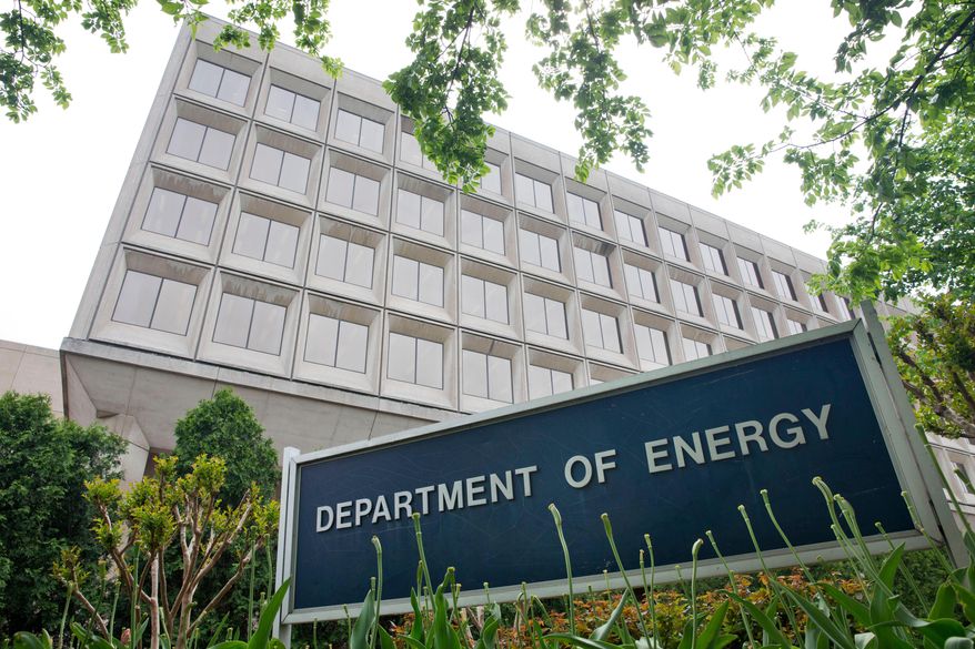 The Department of Energy in Washington, May 1, 2015. (AP Photo/Jacquelyn Martin, File)