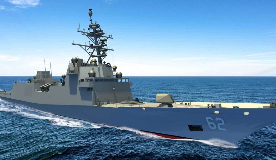 A cross-warfare center team, including Naval Surface Warfare Center, Port Hueneme Division (NSWC PHD), currently is developing a total ship Frigate Readiness Assessment Model (FRAM) for the new Constellation-class Frigate, FFG 62, which is nearing completion of the design phase. The FRAM will leverage digital tools to predict the ship's readiness prior to departure on its first mission. (Rendering from January 2021 courtesy of Fincantieri Marine Group/Released) **FILE**