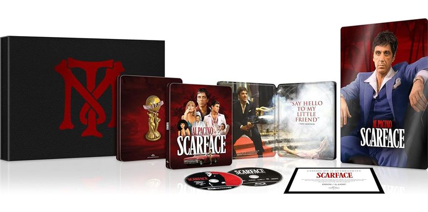 Movie gift guide ideas include "Scarface: The Ultimate Collector’s Edition."