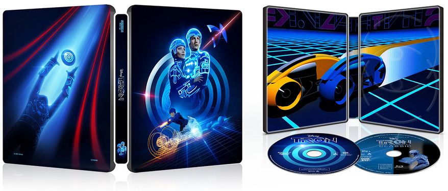 Movie gift guide picks for 2025 include "Tron: SteelBook Edition."