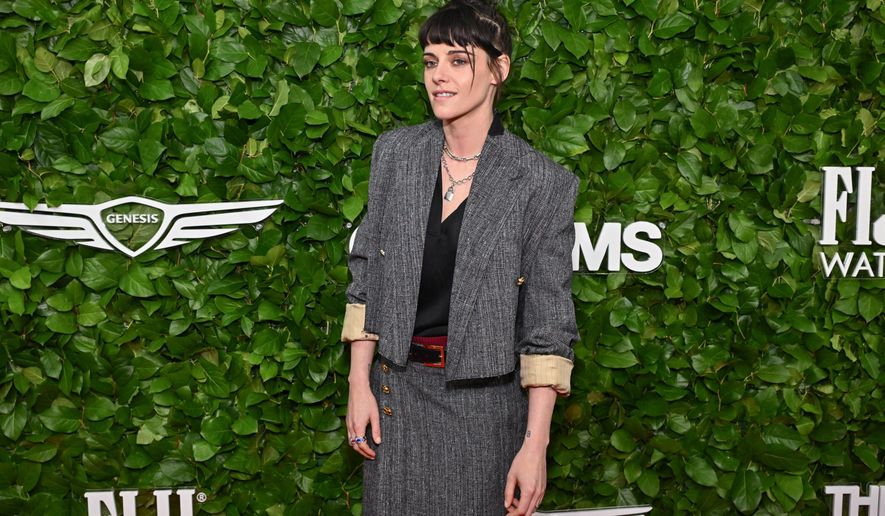 Kristen Stewart attends The Gotham Film Awards at Cipriani Wall Street on Monday, Dec. 1, 2025, in New York. (Photo by Evan Agostini/Invision/AP)