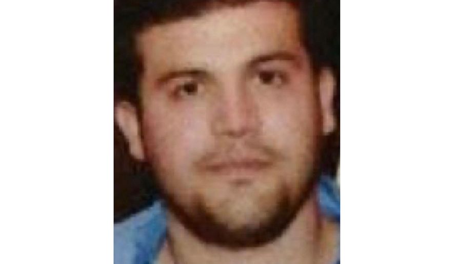 FILE - This image provided by the U.S. Department of State shows Joaquín Guzmán López after he was arrested by U.S. authorities in Texas. (U.S. Department of State via AP, File)