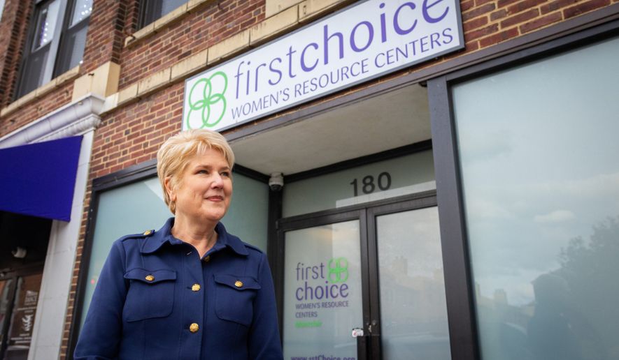 Aimee Huber, executive director of First Choice Women's Resource Centers in New Jersey, is challenging Attorney General Matthew Platkin's 2023 subpoena that demands the identities of the nonprofit's donors in a case taken up by the U.S. Supreme Court in 2025. (Alliance Defending Freedom photo)