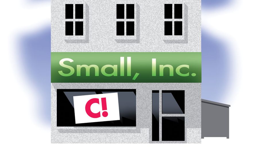 C corporations and small businesses illustration by Alexander Hunter/The Washington Times