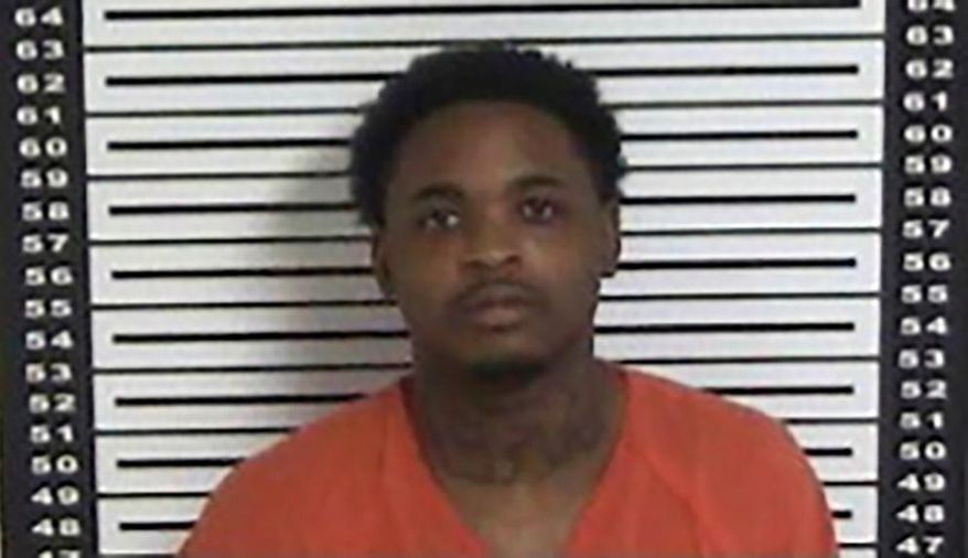 This photo provided by St. Landry Parish Sheriff's Office shows Keith Eli, 24, of Opelousas, one of three inmates who escaped from a southwestern Louisiana jail, Wednesday, Dec. 3, 2025. (St. Landry Parish Sheriff's Office via AP)