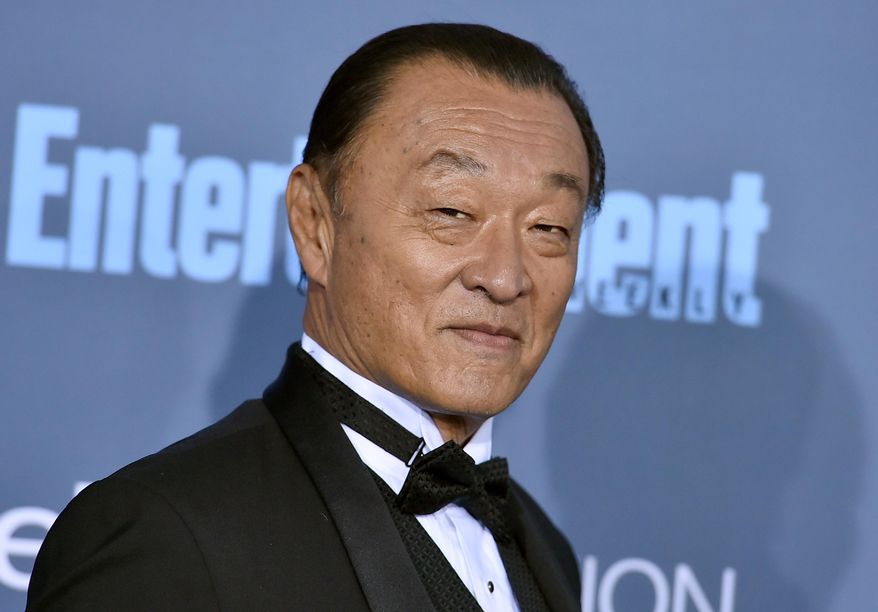 Cary-Hiroyuki Tagawa appears at the 22nd annual Critics' Choice Awards in Santa Monica, Calif., on Dec. 11, 2016. (Photo by Jordan Strauss/Invision/AP, File)