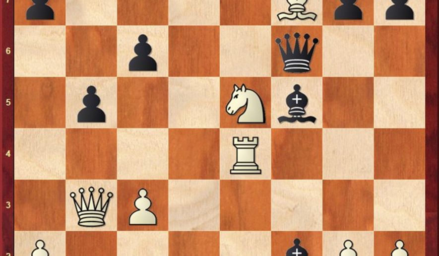 Morphy-Journoud after 20...Rd8.