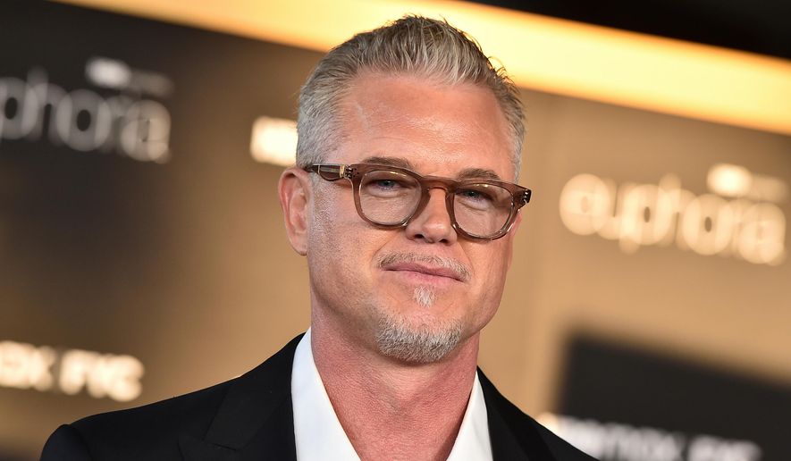 Eric Dane arrives at a promotional event for the series "Euphoria" in Los Angeles on April 20, 2022. (Photo by Jordan Strauss/Invision/AP, File)