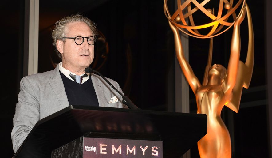 This image released by the Television Academy shows Bernard Telsey at the Television Academy's Casting Directors Nominee Reception in West Hollywood, Calif., on Sept. 12, 2019. (Dan Steinberg/Television Academy via AP)