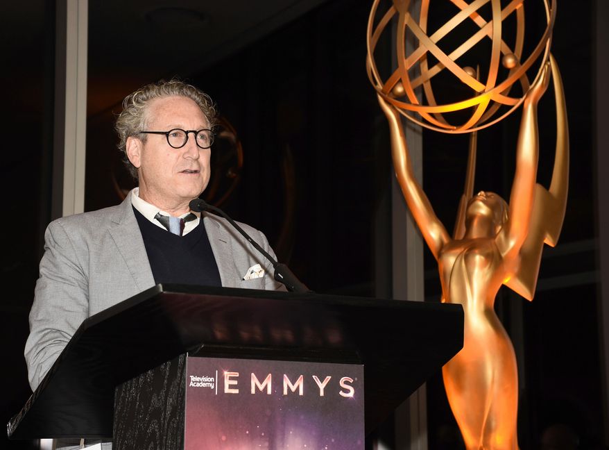 This image released by the Television Academy shows Bernard Telsey at the Television Academy's Casting Directors Nominee Reception in West Hollywood, Calif., on Sept. 12, 2019. (Dan Steinberg/Television Academy via AP)