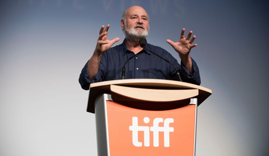 Director Rob Reiner attends the premiere for "LBJ" on day 8 of the Toronto International Film Festival at Roy Thomson Hall, Thursday, Sept. 15, 2016, in Toronto. (Photo by Arthur Mola/Invision/AP, File)