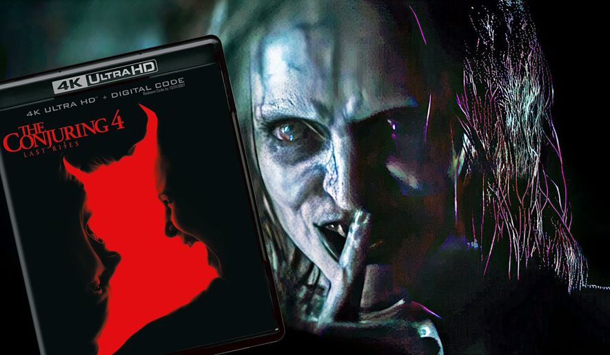 A demon in "The Conjuring: Last Rites," now available in the 4K disc format from Warner Bros. Home Entertainment.
