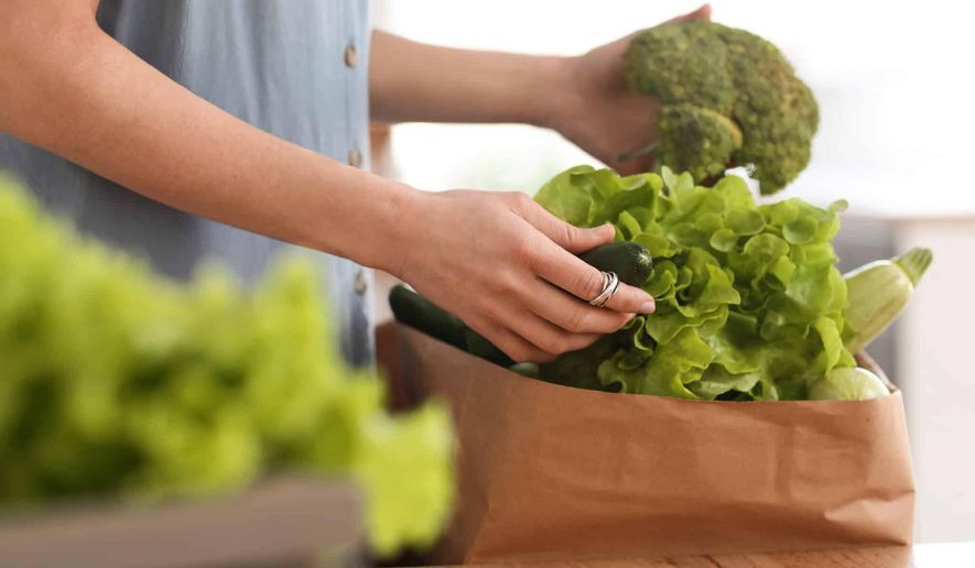 Americans aren't waiting for January to eat green. December tables are already filling with brighter, fresher, greener dishes. Photo credit: Depositphotos.