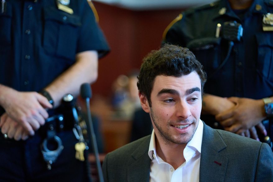 Luigi Mangione appears in Manhattan Criminal Court, Tuesday, Dec. 16, 2025, in New York. (Curtis Means/Pool Photo via AP)