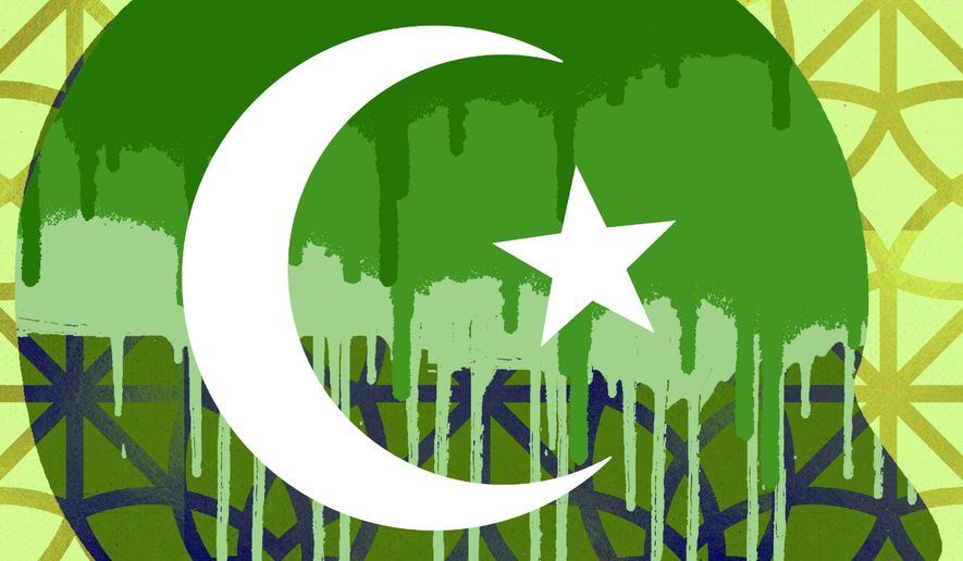 Muslims and the variations of Islamic religion illustration by Linas Garsys / The Washington Times