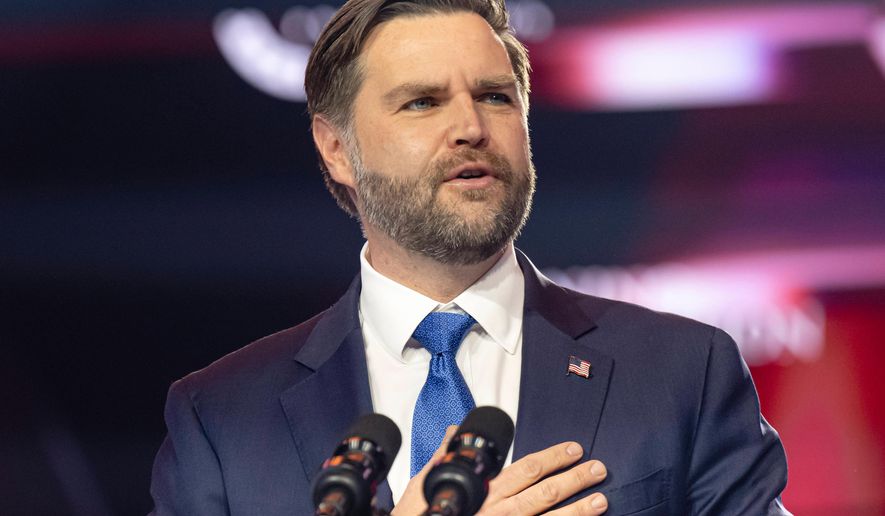 Vice President JD Vance speaks during Turning Point USA's AmericaFest 2025, Dec. 21, 2025, in Phoenix. (AP Photo/Jon Cherry, File)