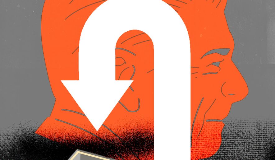 Ronald Reagan Presidential Foundation & Institute and Reagan library illustration by Linas Garsys / The Washington Times