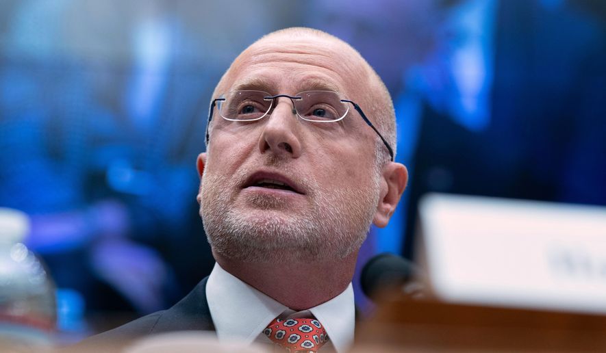Federal Communications Commission Chairman Brendan Carr testifies before the House Committee on Energy and Commerce, Subcommittee on Communications and Technology oversight hearing of the Federal Communications Commission on Capitol Hill in Washington on Jan. 14, 2026. (AP Photo/Jose Luis Magana) **FILE**