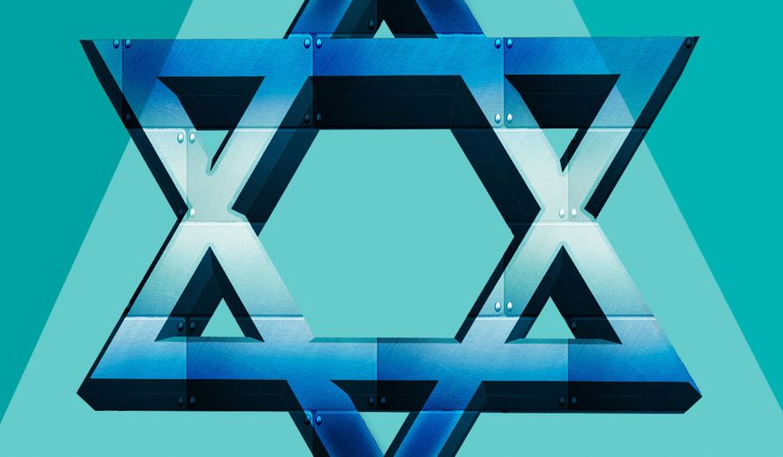 Zionism and survival of Jews and Israel illustration by Linas Garsys / The Washington Times