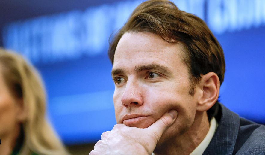 Petition giving Ukraine $1.3 billion heads for House vote 1 Rep. Kevin Kiley, R-Calif., listens to testimony as the House Judiciary Subcommittee on Oversight holds a field hearing on violent crime in Charlotte, N.C., Sept. 29, 2025. (AP Photo/Nell Redmond) ** FILE **