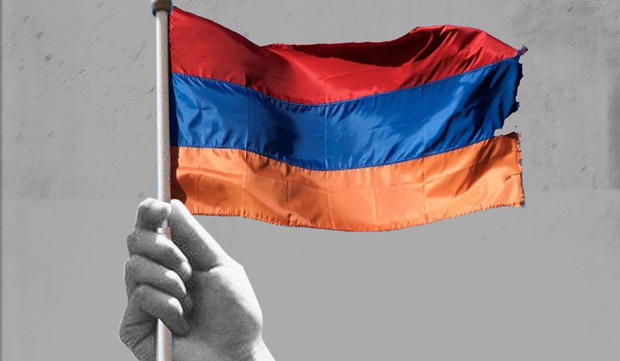 Armenia's election illustration by Linas Garsys / The Washington Times