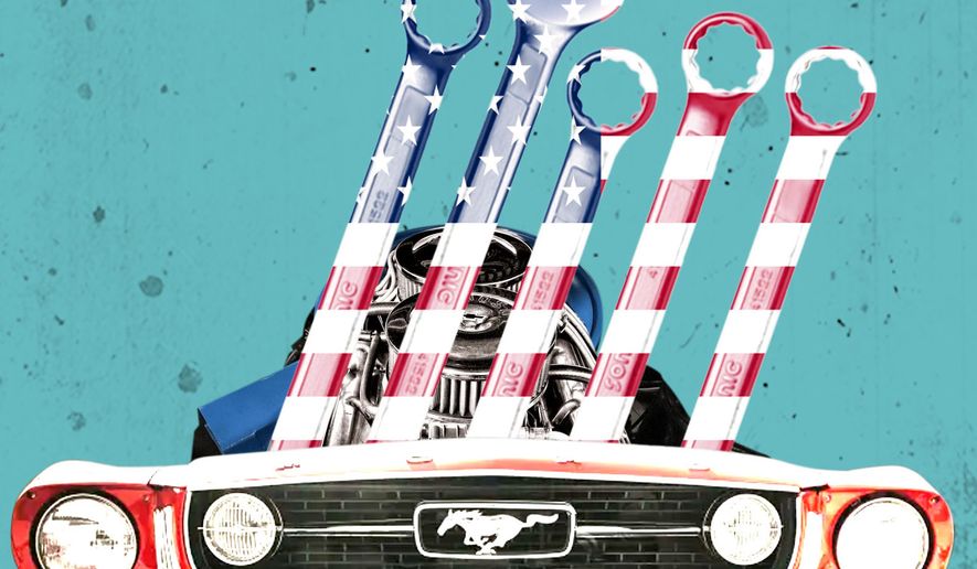 Owners' 'right to repair' products such as autombiles illustration by Linas Garsys / The Washington Times