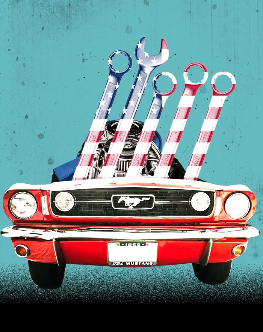 Owners' 'right to repair' products such as autombiles illustration by Linas Garsys / The Washington Times